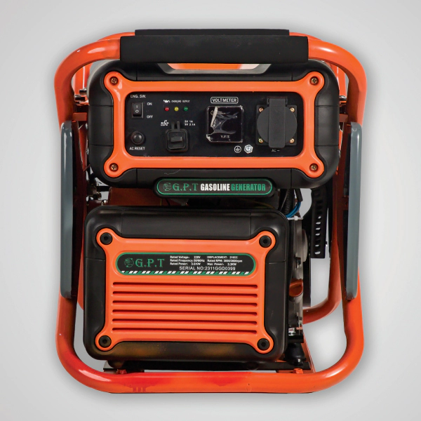 موتور برق بنزینی GPT با توان ۳.۳ کیلووات مدل GPI-4000i اینورتری