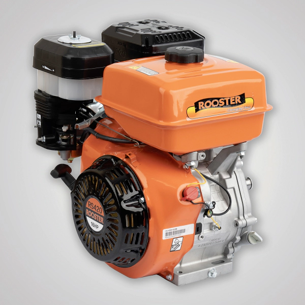 موتور تک بنزینی روستر 16 اسب بخار مدل RS420 هندلی خاری