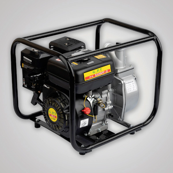 موتور پمپ بنزینی GPT با دهانه 2 اینچ 26 متر مدل GPT50WP2 هندلی