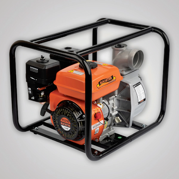 موتور پمپ بنزینی روستر 3 اینچ 28 متر مدل RS80WP هندلی