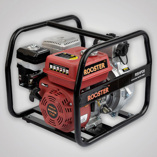 موتور پمپ بنزینی روستر 2 اینچ 80 متر مدل RSHP20 هندلی