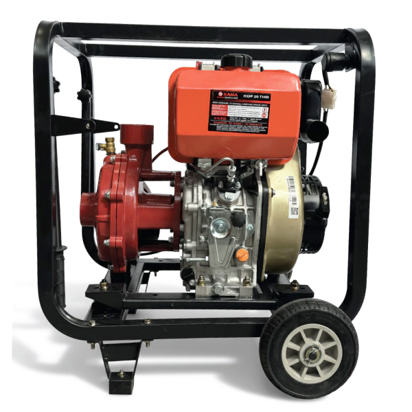 موتور پمپ دیزلی کاما ۲ اینچ ۱۴۵ متری مدل KDP20THGE استارتی