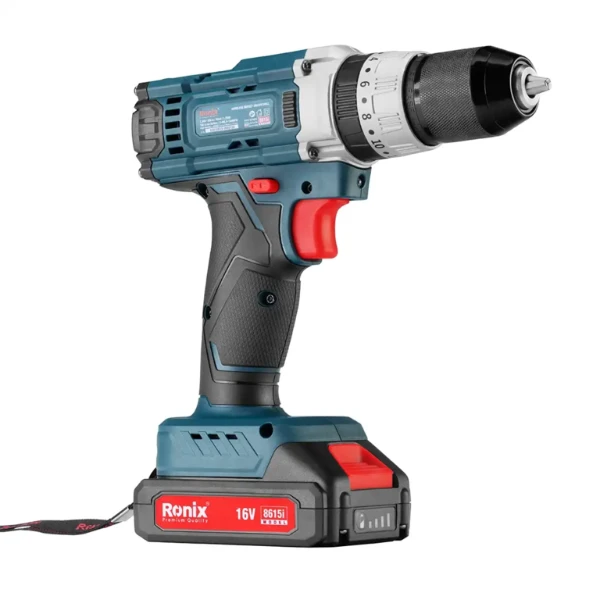 دریل پیچ‌گوشتی شارژی رونیکس ۱۶ ولت مدل 8615I ساخت ایران