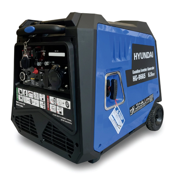 موتور برق بنزینی هیوندای ۶.۵ کیلووات مدل HG9665 اینورتری ریموت‌دار