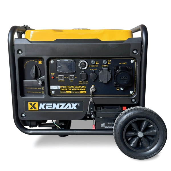 موتور برق بنزینی کنزاکس ۵.۲ کیلووات مدل ۶۱۰۶ اینورتری ریموت‌دار