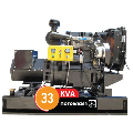 دیزل ژنراتور موتور سازان 33 کاوا مدل 3.152 کوپله شده با ژنراتور استمفورد چین