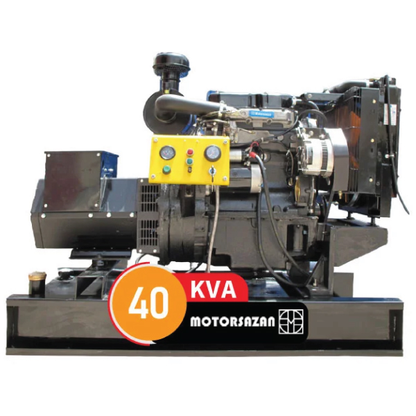 دیزل ژنراتور موتور سازان 40 کاوا مدل 4.236 کوپله شده با ژنراتور استمفورد چین