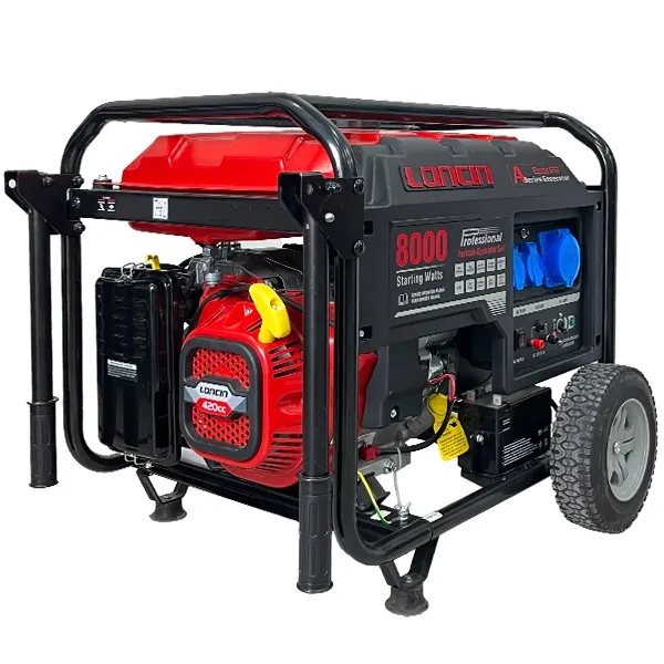 موتور برق بنزینی لانسین 6.5 کیلووات مدل LC8000DAS