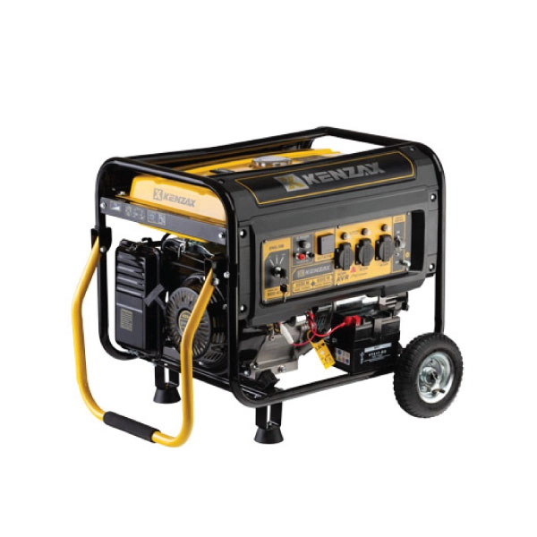 موتور برق بنزینی کنزاکس ۶.۵ کیلووات مدل KGG6165 استارتی