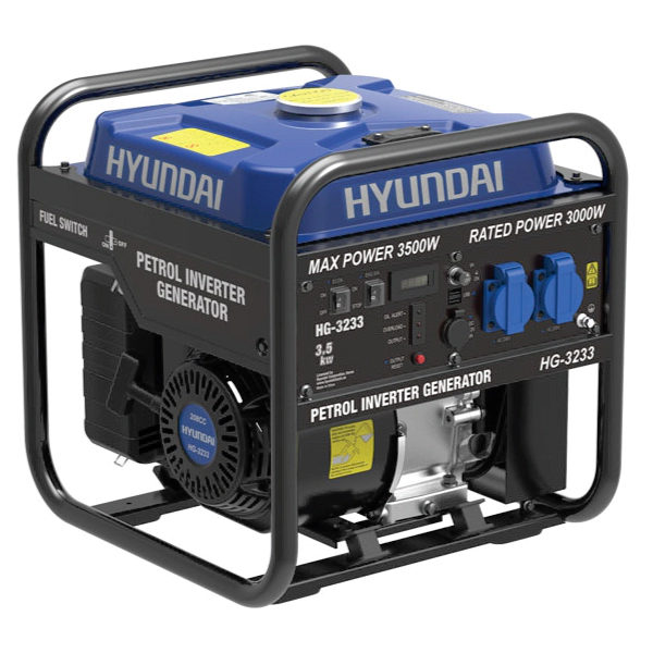 موتور برق بنزینی هیوندای ۳.۵ کیلووات مدل HG3233