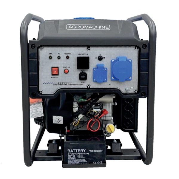 موتور برق بنزینی آگرو ۶.۵ کیلووات مدل AG8000IOER اینورتری ریموت دار