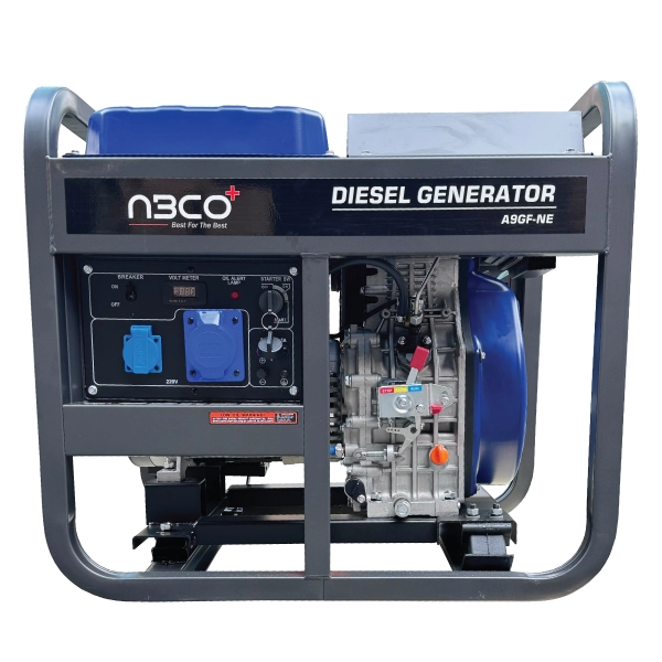 موتور برق دیزلی آبکو ۹ کیلووات مدل A9GFNE تک فاز استارتی