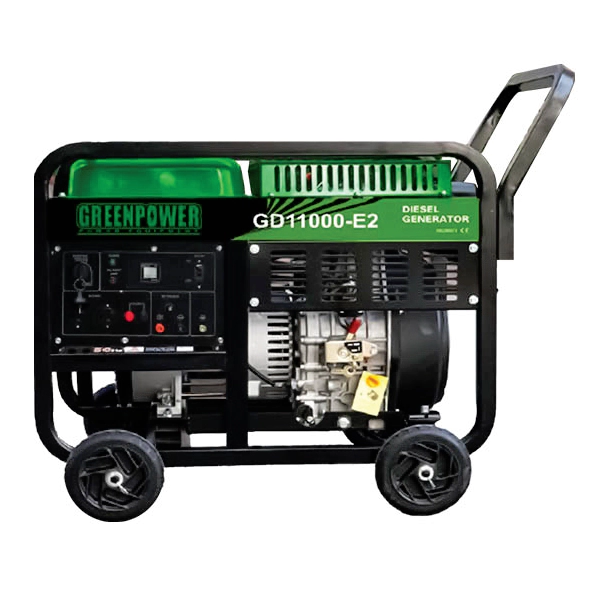 موتور برق دیزلی گرین پاور ۸ کیلووات مدل GD11000E2 استارتی
