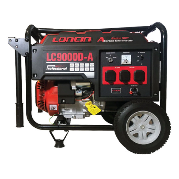 موتور برق دوگانه سوز لانسین ۶ کیلووات مدل LC9000DAS تک فاز