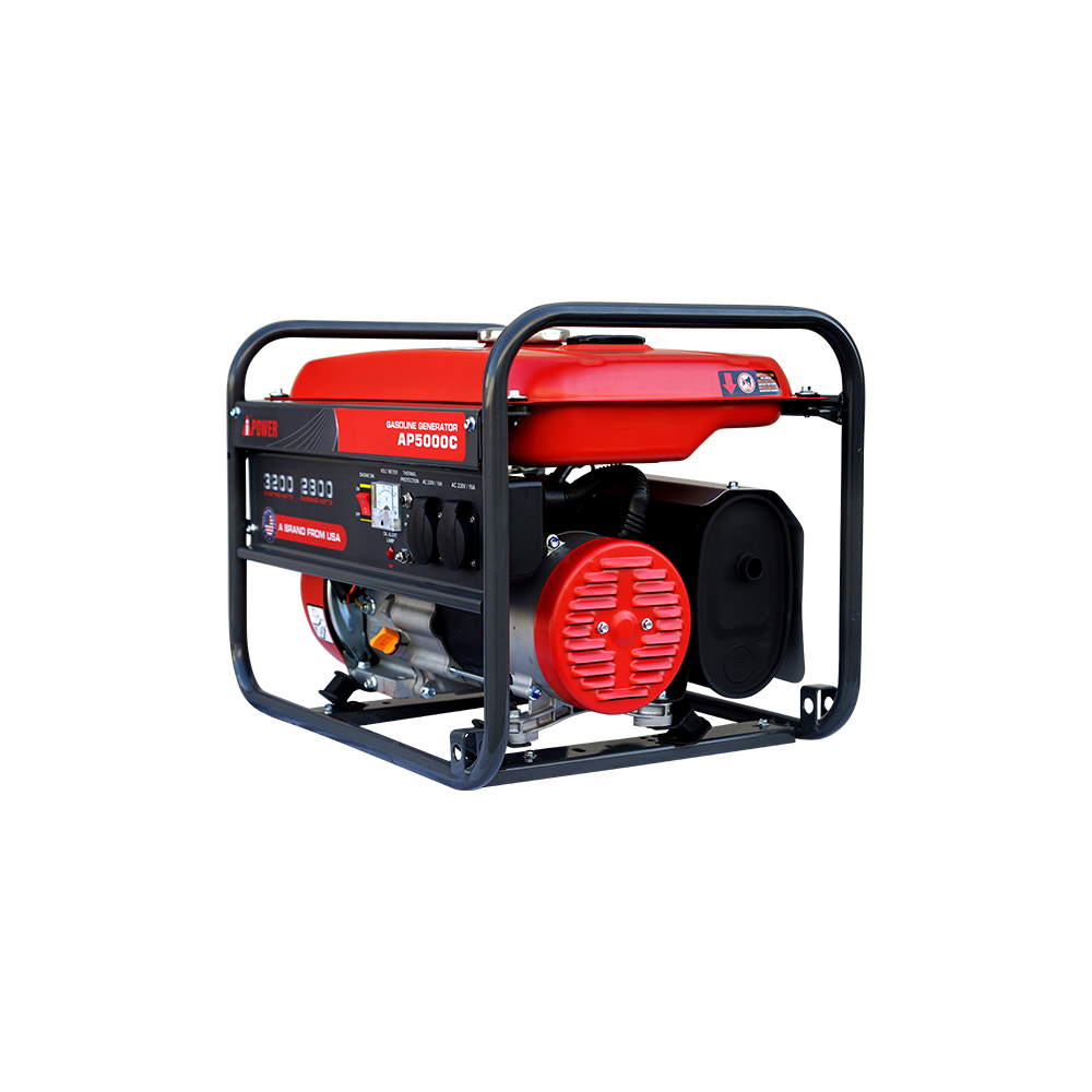 موتور برق بنزینی ای پاور ۳.۲ کیلووات مدل AP5000C تک فاز هندلی سری ELITE