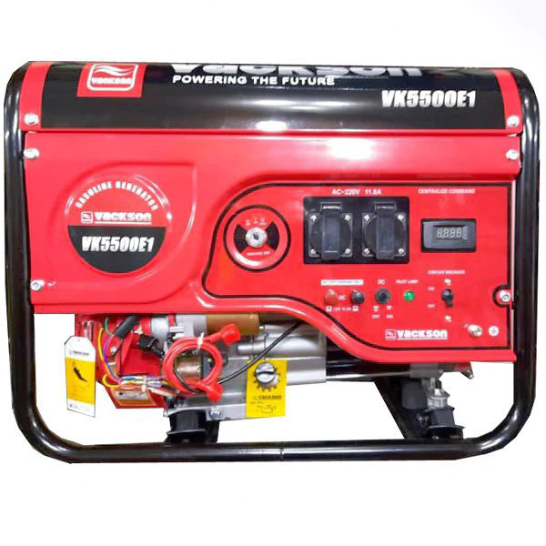 موتور برق بنزینی واکسون ۳ کیلووات مدل VK5500E1 تک فاز استارتی