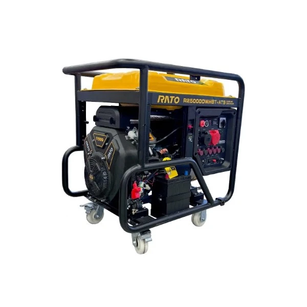 موتور برق بنزینی راتو ۱۹ کیلووات مدل R25000DWHBT+ATS استارتی