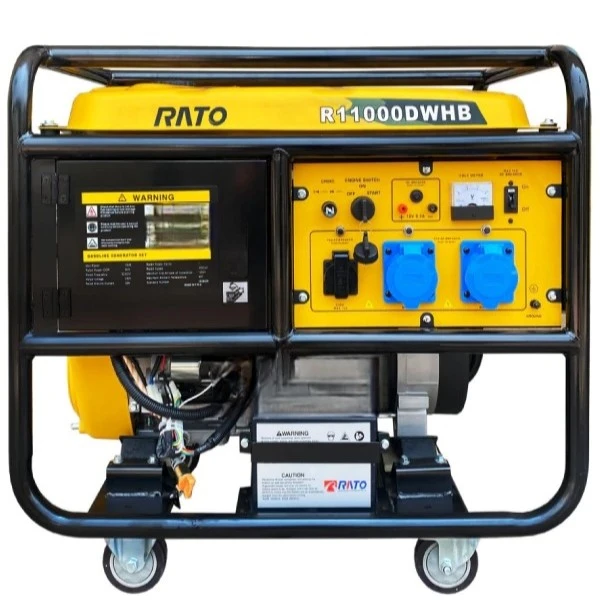 موتور برق بنزینی راتو ۱۰ کیلووات مدل R11000DWHB استارتی