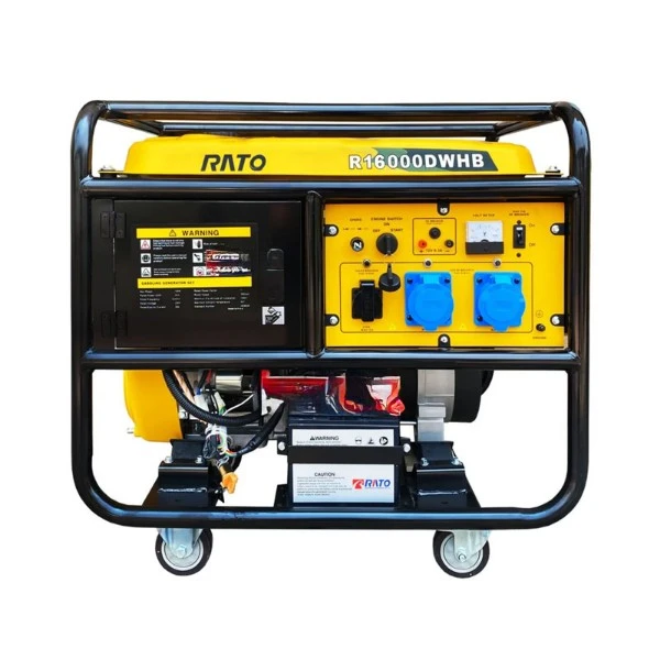 موتور برق بنزینی راتو ۱۰ کیلووات مدل R16000DWHB استارتی