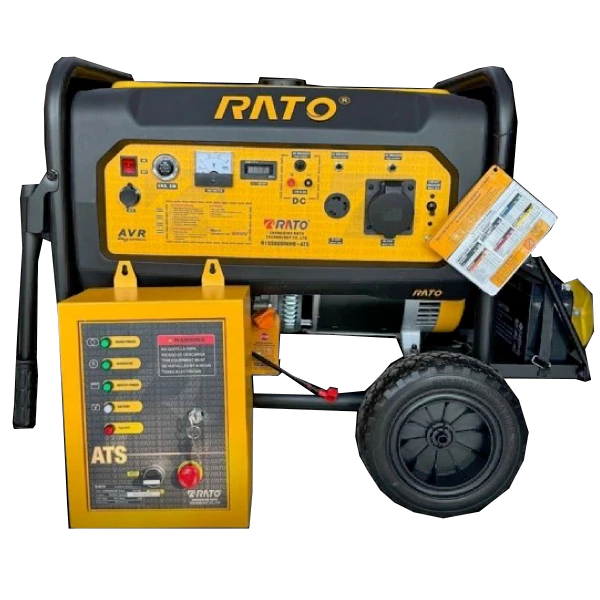 موتور برق بنزینی راتو ۸.۵ کیلووات مدل R15500DWHB+ATS اتوماتیک استارت