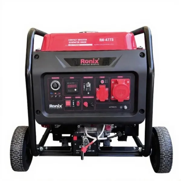 موتور برق بنزینی رونیکس ۸ کیلووات مدل RH4773 اینورتری کامپکت