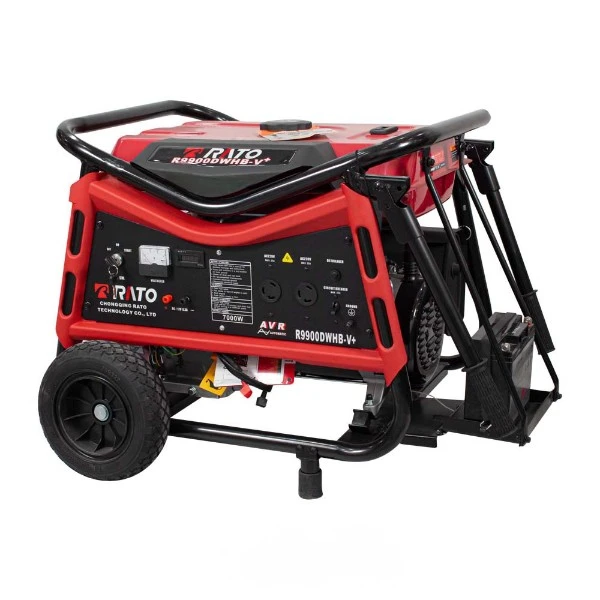 موتور برق بنزینی راتو ۷ کیلووات مدل R9900DWHB-V+ استارت الکتریکی