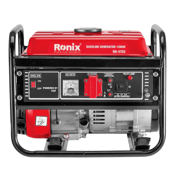 موتور برق بنزینی رونیکس ۱.۲ کیلووات مدل RH4703 تک فاز