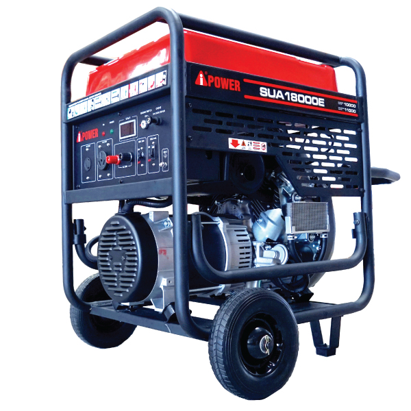 موتور برق بنزینی ای پاور ۱۱ کیلووات مدل SUA18000E تک فاز