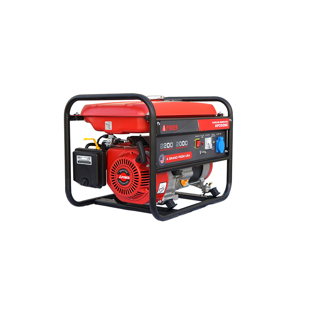 موتور برق بنزینی ای پاور ۲.۲ کیلووات مدل AP3500C تک فاز