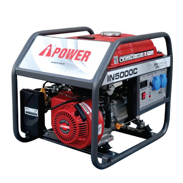 موتور برق بنزینی ای پاور ۳.۲ کیلووات مدل IN5000C تک فاز سری INFINITE