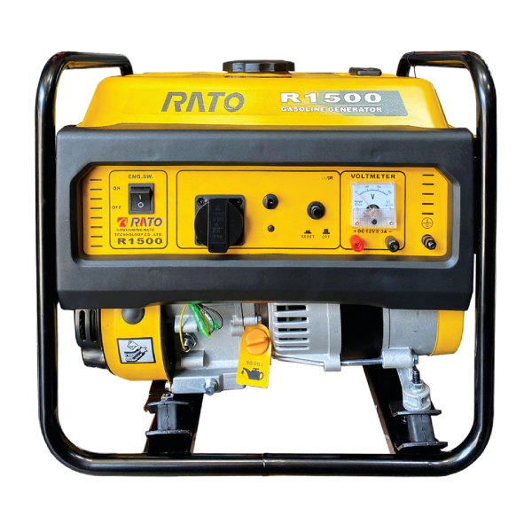 موتور برق بنزینی راتو ۱ کیلووات مدل R1500 تک فاز