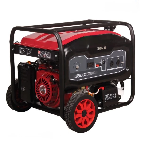 موتور برق بنزینی SKN با توان ۸ کیلووات مدل 8500E تک فاز