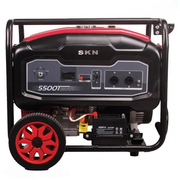 موتور برق بنزینی SKN با توان ۵.۵ کیلووات مدل 5500E استارتی تک فاز