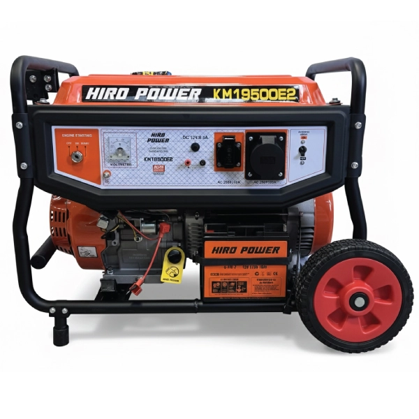 موتور برق بنزینی هیرو پاور ۸.۵ کیلووات مدل KM19500E2 استارتی