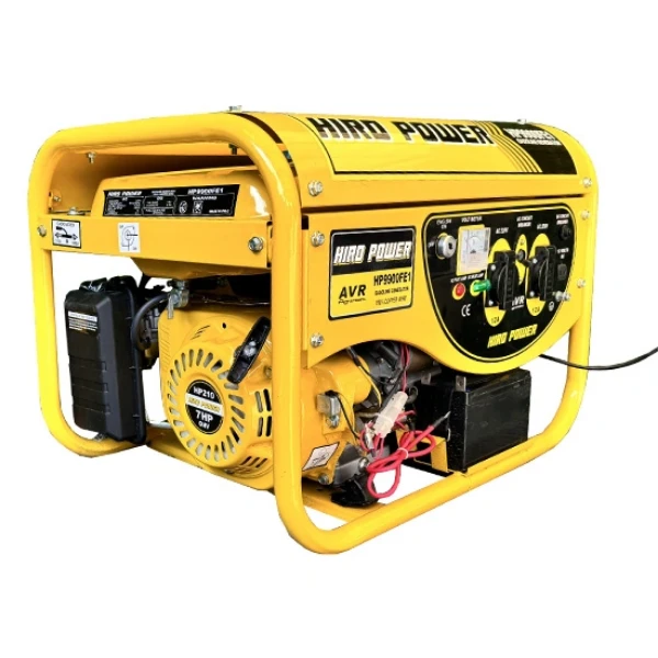 موتور برق بنزینی هیرو پاور ۳.۸ کیلووات مدل HP9900FE1 استارتی تک فاز