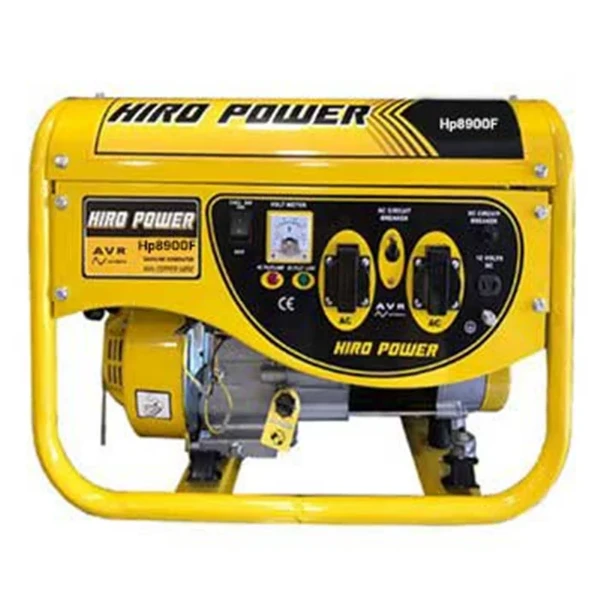 موتور برق بنزینی هیرو پاور ۳.۵ کیلووات مدل HP8900F تک فاز هندلی