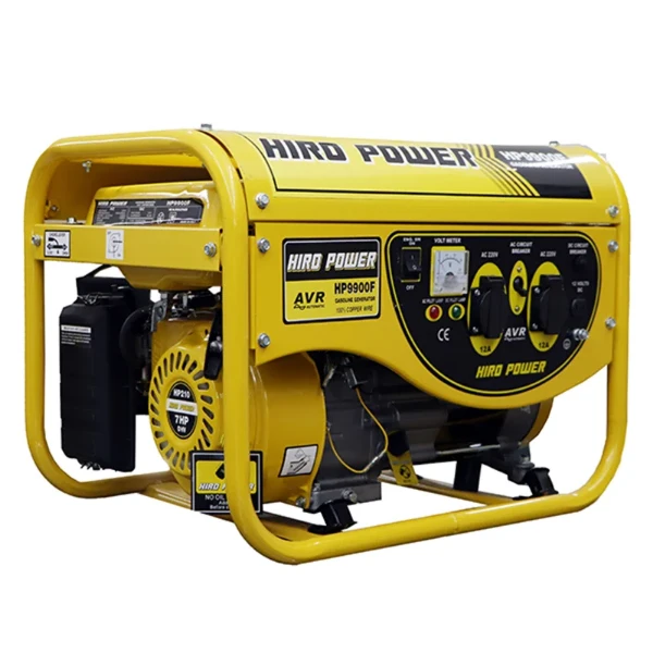 موتور برق بنزینی هیرو پاور ۳ کیلووات مدل HP9900F هندلی تک فاز