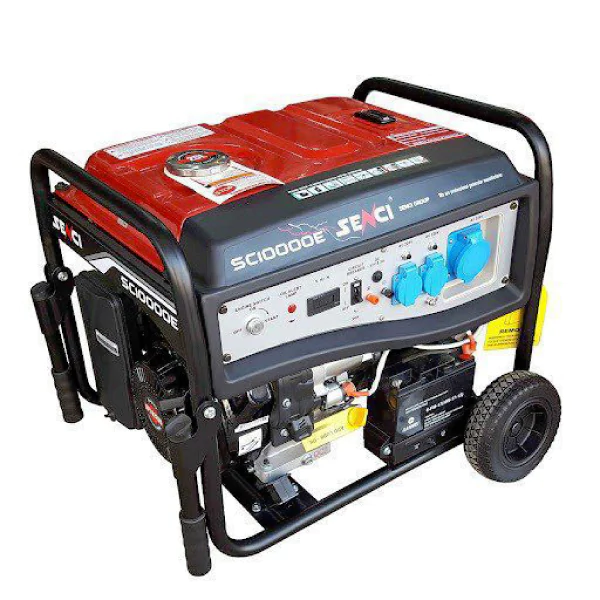 موتور برق بنزینی سنسی ۹ کیلووات مدل SC10000E تک فاز