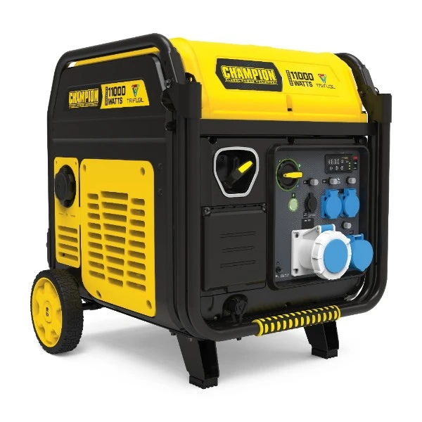 موتور برق سه‌گانه سوز چمپیون ۱۱ کیلووات مدل 501423 اینورتری ریموت‌دار سایلنت