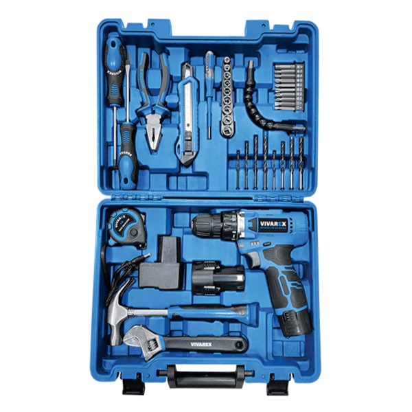 ست دریل شارژی ویوارکس 40 عددی مدل VR1240CDK