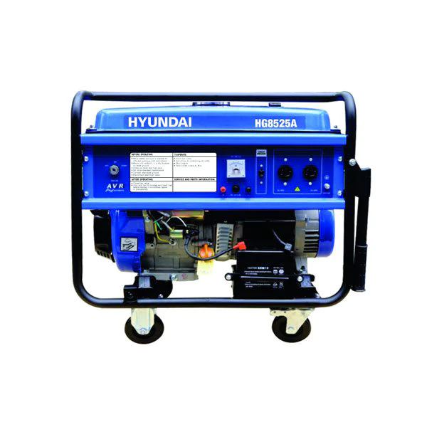 موتور برق بنزینی هیوندای ۸.۵ کیلووات مدل HG8525A تک فاز