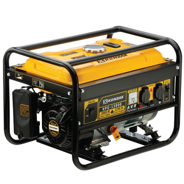 موتور برق بنزینی کنزاکس ۳ کیلووات مدل KPG13000 هندلی