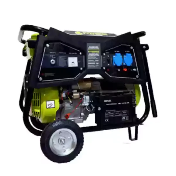 موتور برق بنزینی پوتر ۸.۵ کیلووات مدل PT15000VES تک فاز