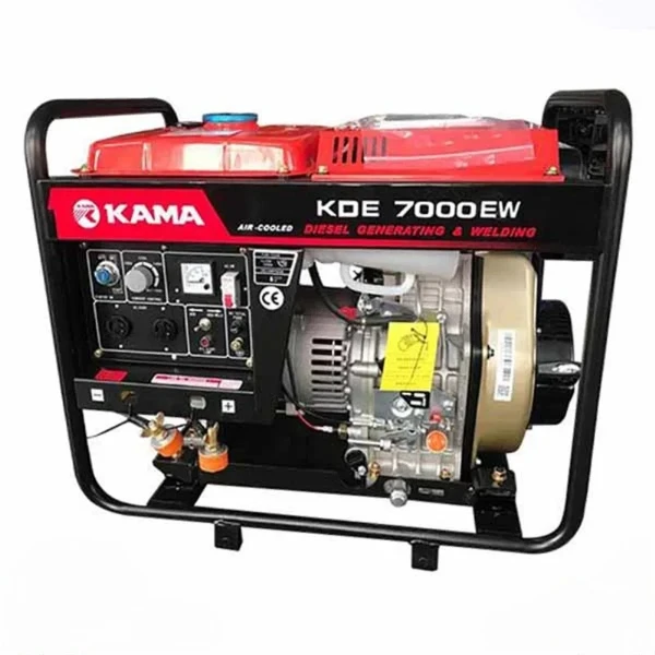 موتور برق و جوش گازوئیلی کاما مدل KDE7000EW با ۱۹۰ آمپر جوش