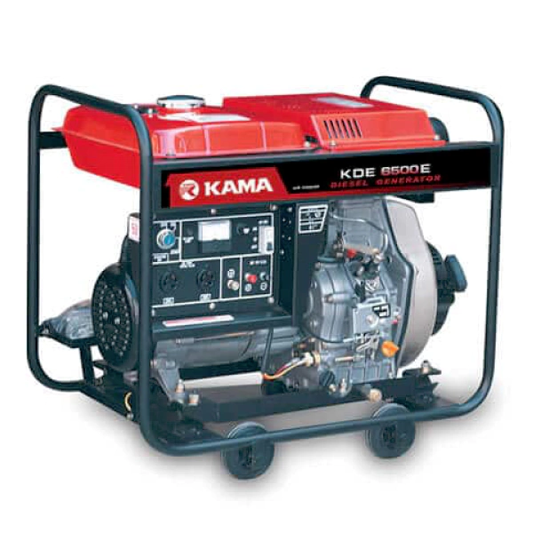 موتور برق دیزلی کاما ۵ کیلووات مدل KDE6500 تک فاز