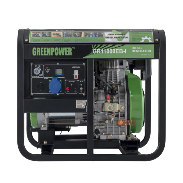 موتور برق دیزلی گرین پاور ۸.۸ کیلووات مدل GR11000EB-I