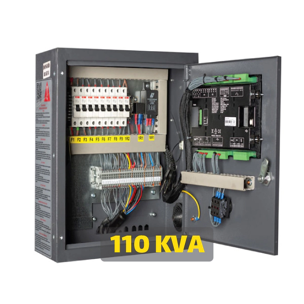 تابلو کنترل اتوماتیک مناسب برای دیزل ژنراتور 110 کاوا با لوازم هیوندا