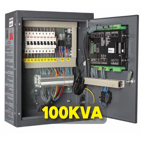 تابلو کنترل اتوماتیک مناسب برای دیزل ژنراتور 100 کاوا با لوازم هیوندا