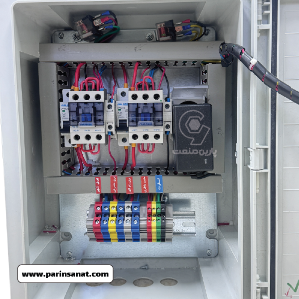 تابلو ATS چنج اور تک فاز مناسب برای موتور برق تا 10 کیلووات