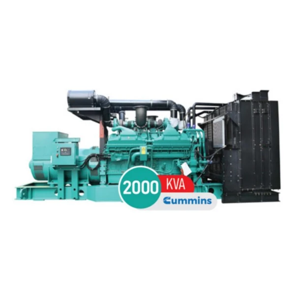 دیزل ژنراتور کامینز ۲۰۰۰ کاوا مدل QSK60-G3 کوپله شده با ژنراتور طرح استمفورد انگلیس